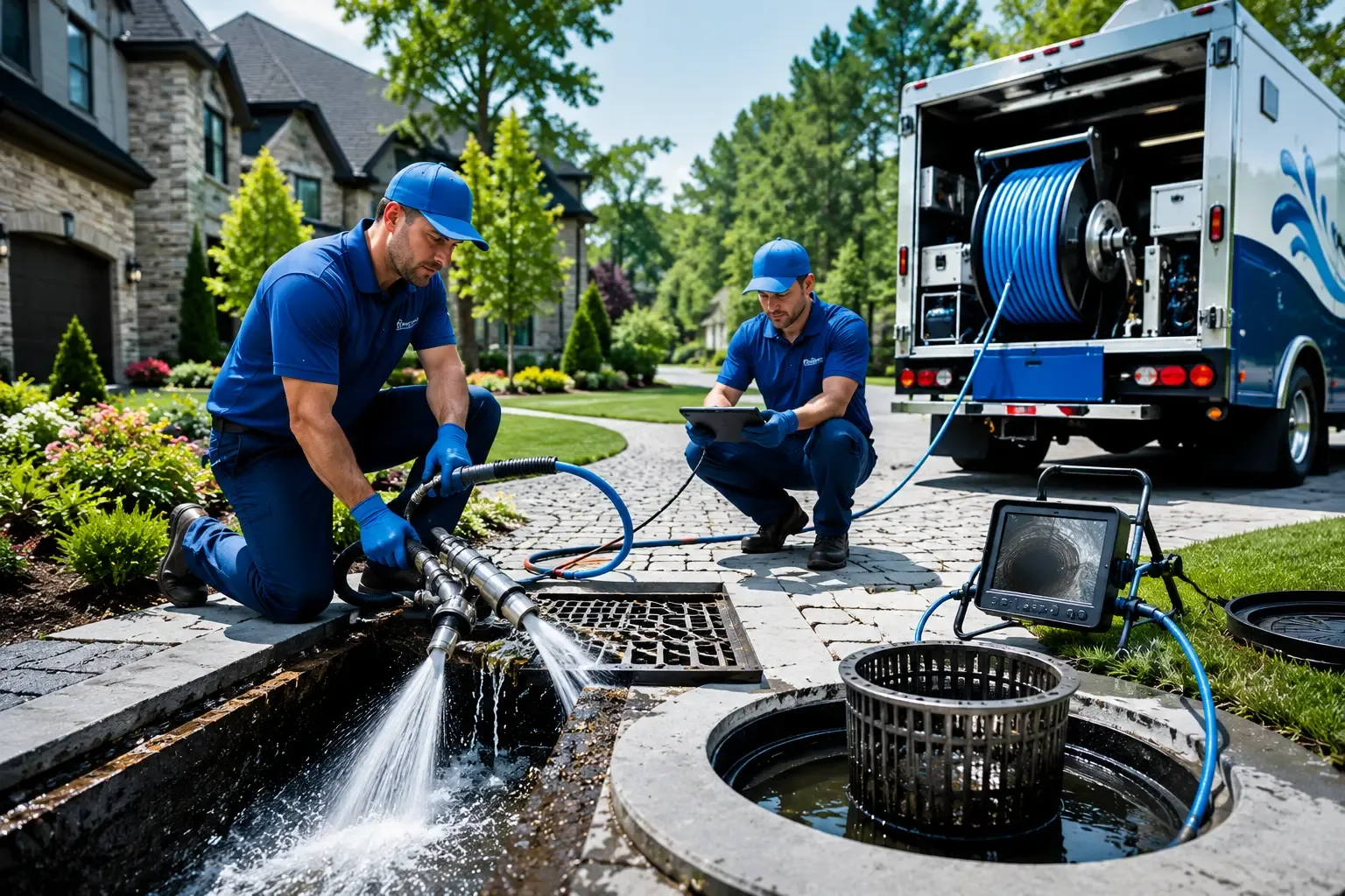 Local outdoor drain cleaning professionals in Sterling, VA